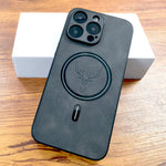 Luxury PU leather case for iPhone