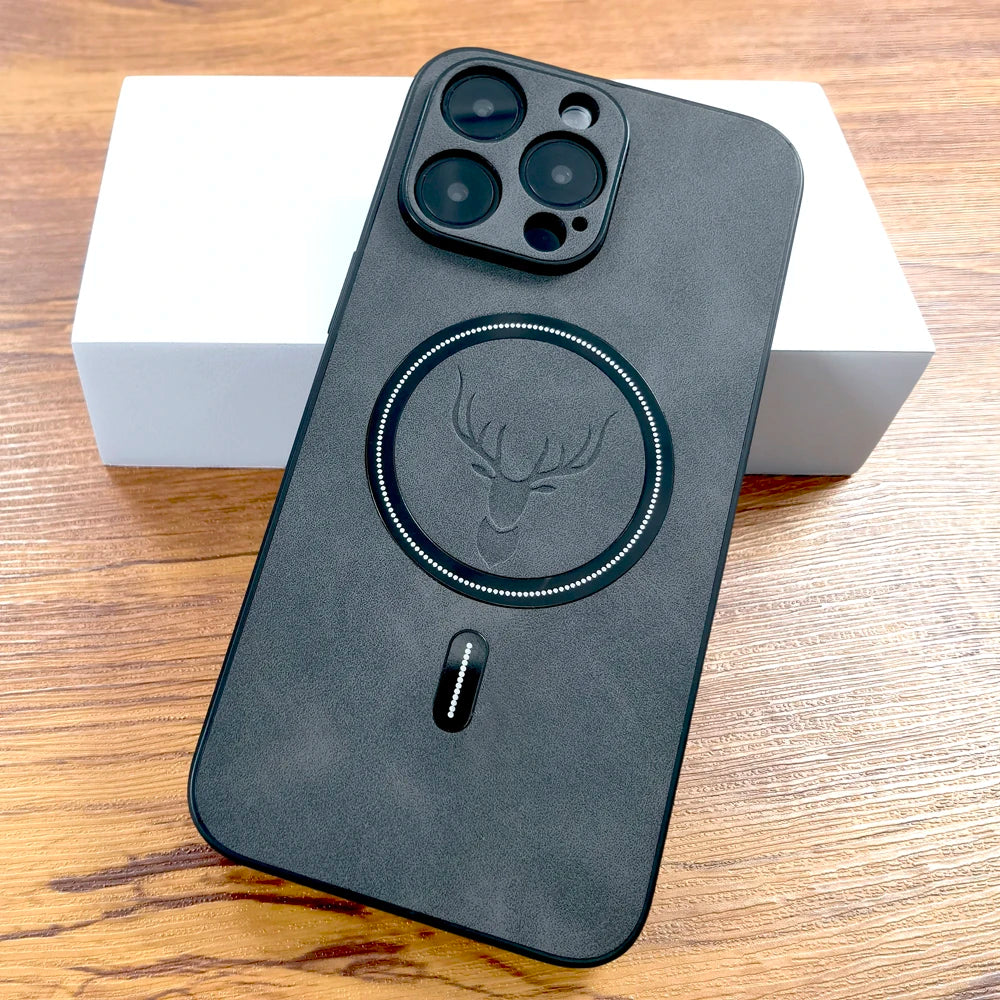 Coque de luxe en cuir PU  pour iPhone