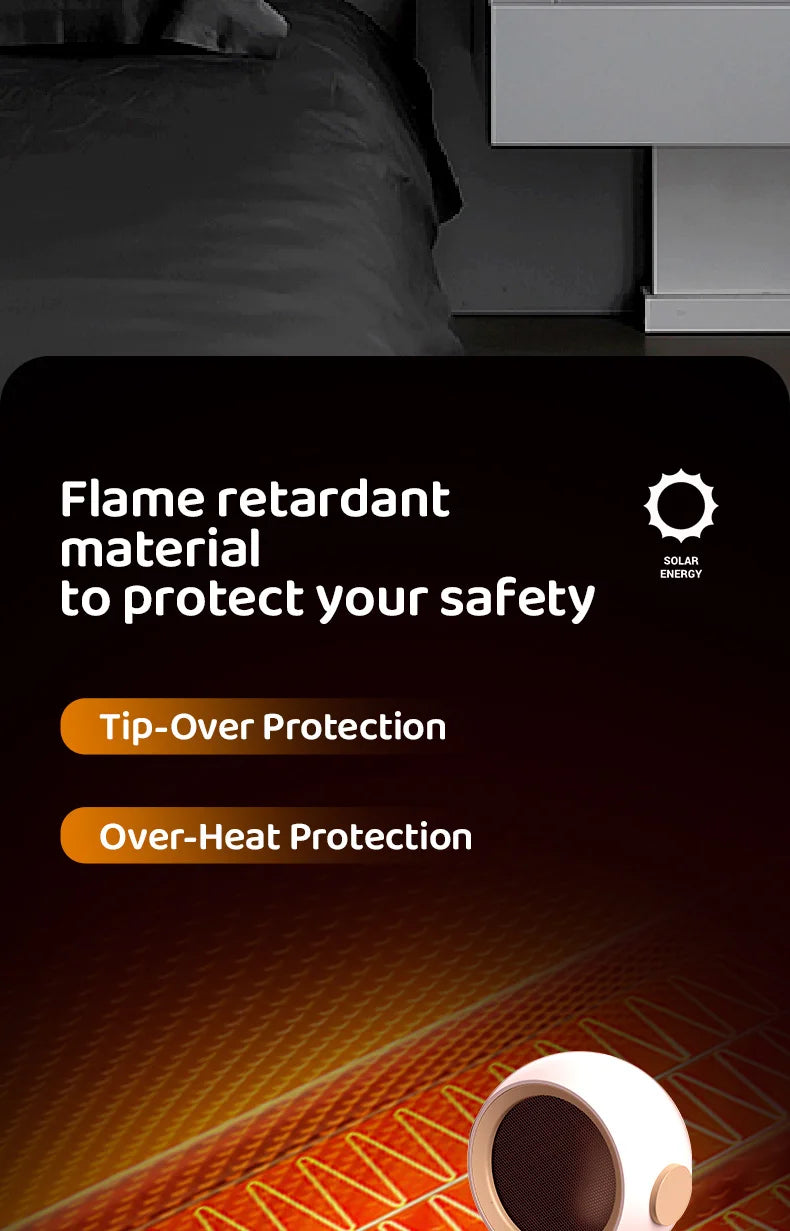 1200W Portable Electric Heater