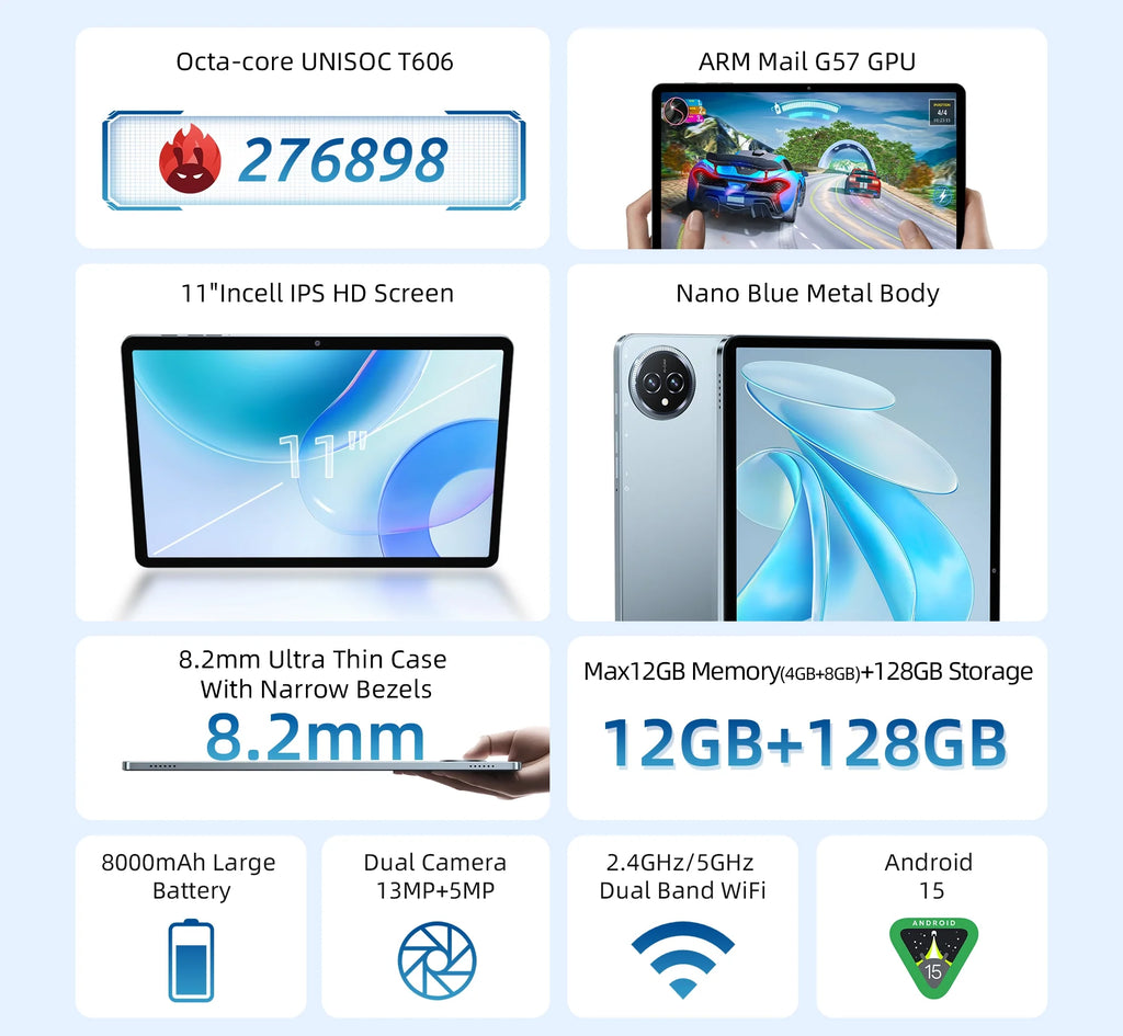 BMAX MaxPad I11 S Android 15 11 "