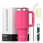 Tasse isolée en acier inoxydable de 591ml