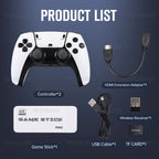 Console de jeu vidéo avec manette sans fil