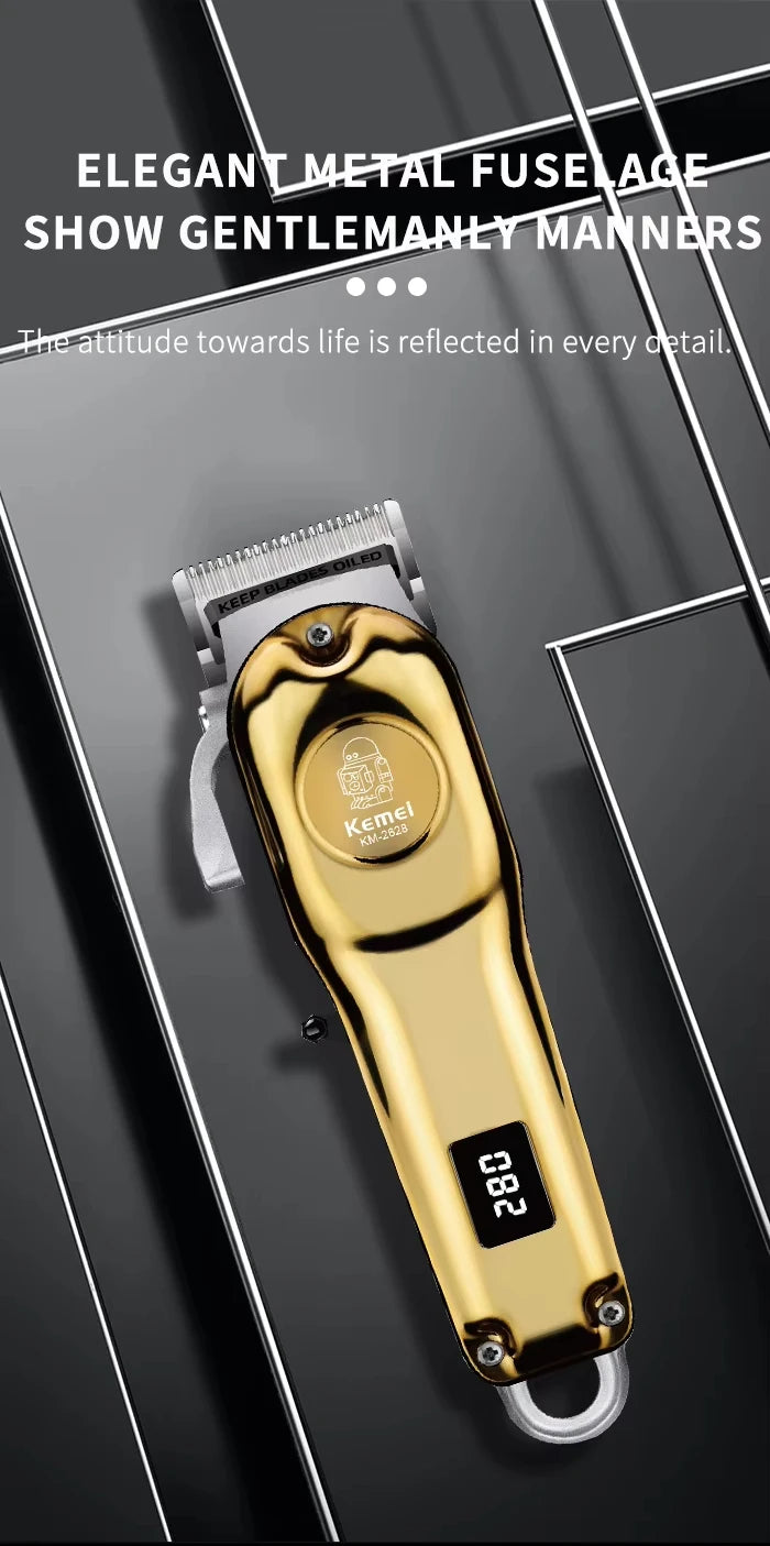 Kemei tondeuses à cheveux électriques professionnelles