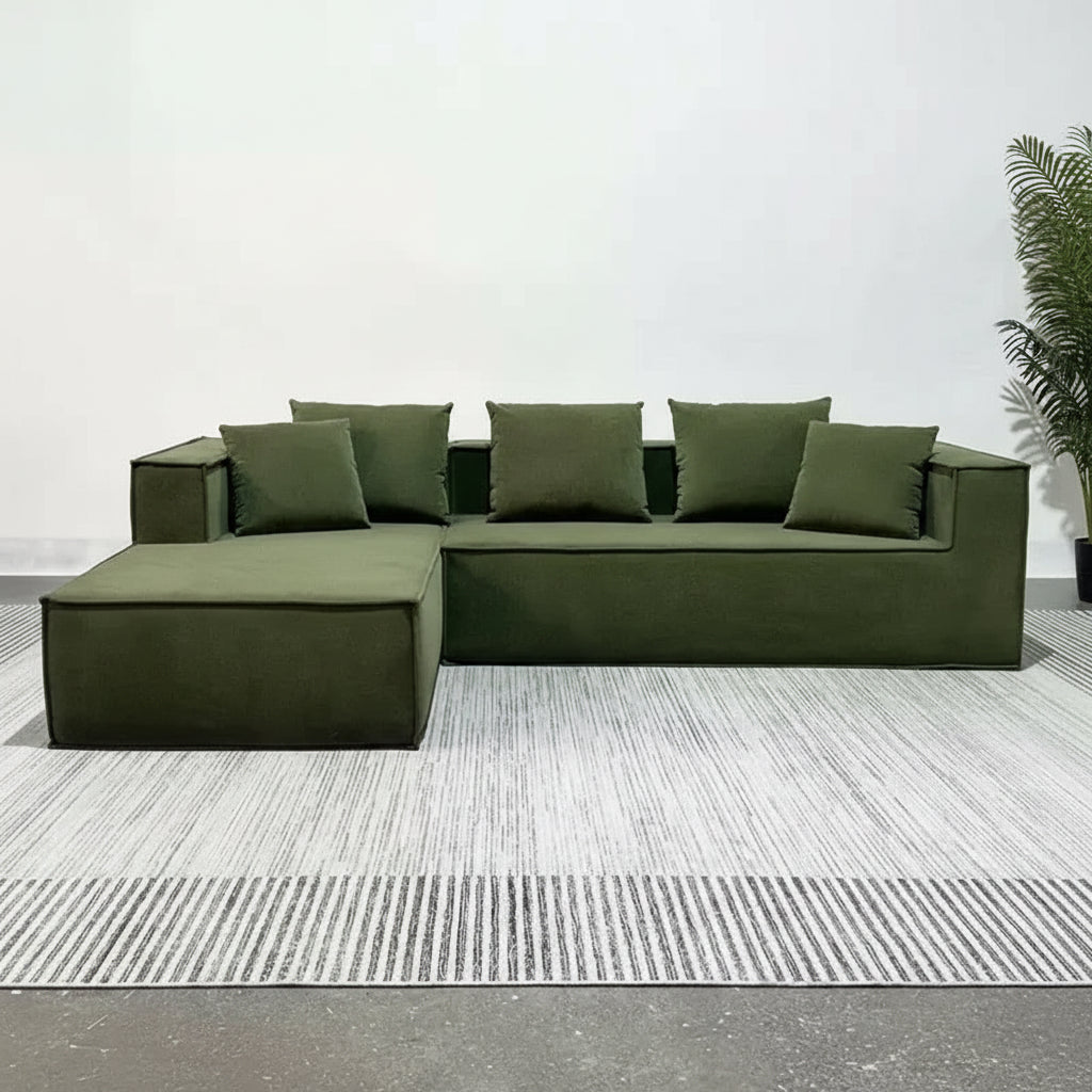 Canapé de salon moderne compressible