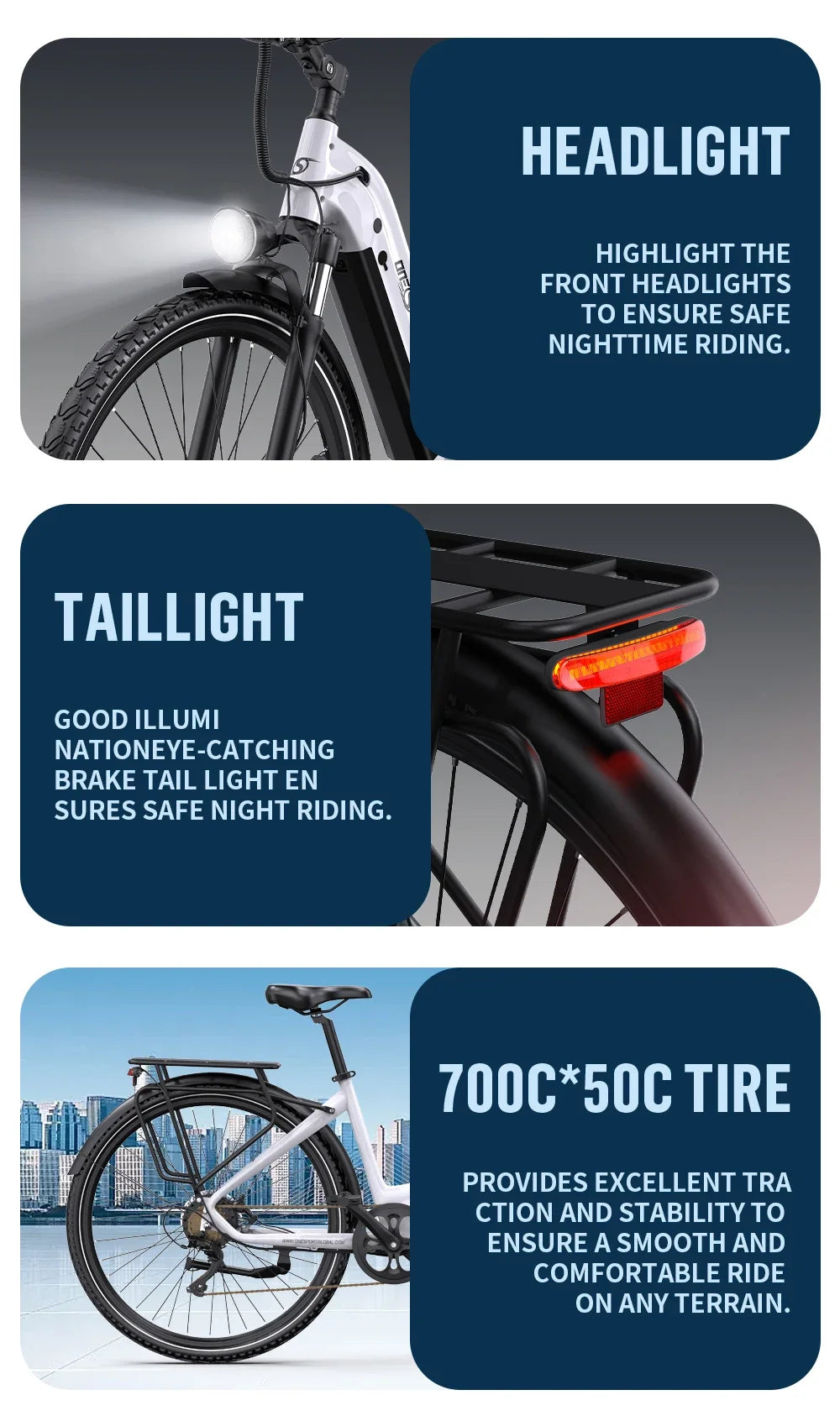 Vélo électrique ONESPORT OT05PRO