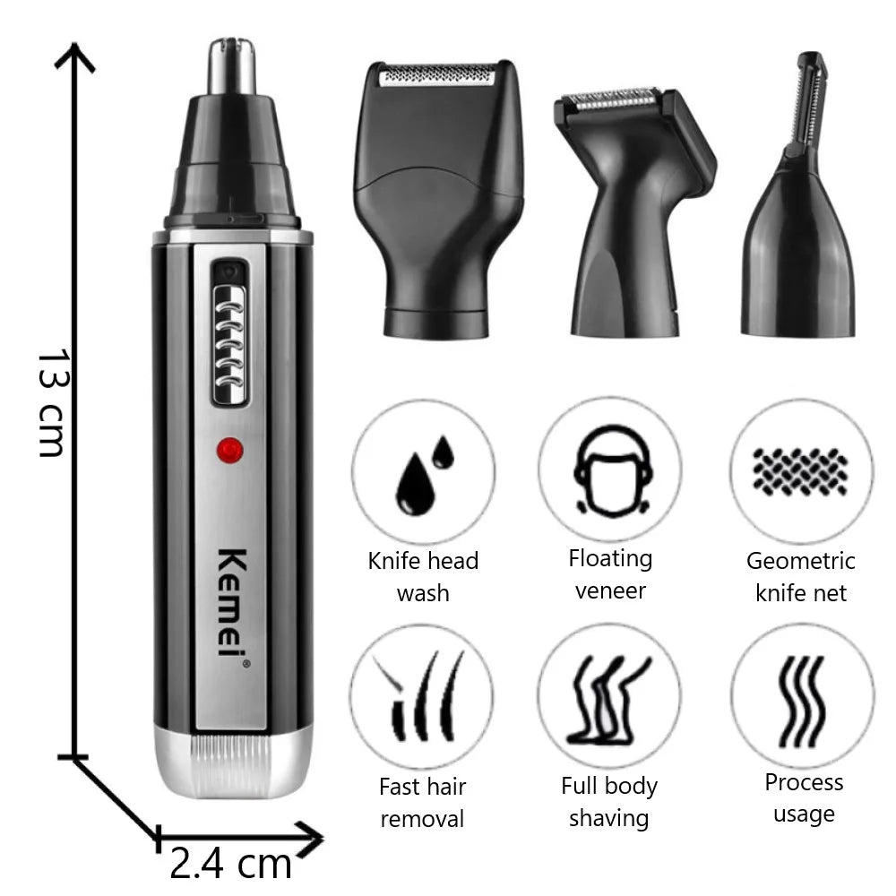 Tondeuse à Barbe Rechargeable 4 en 1