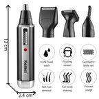 Tondeuse à Barbe Rechargeable 4 en 1