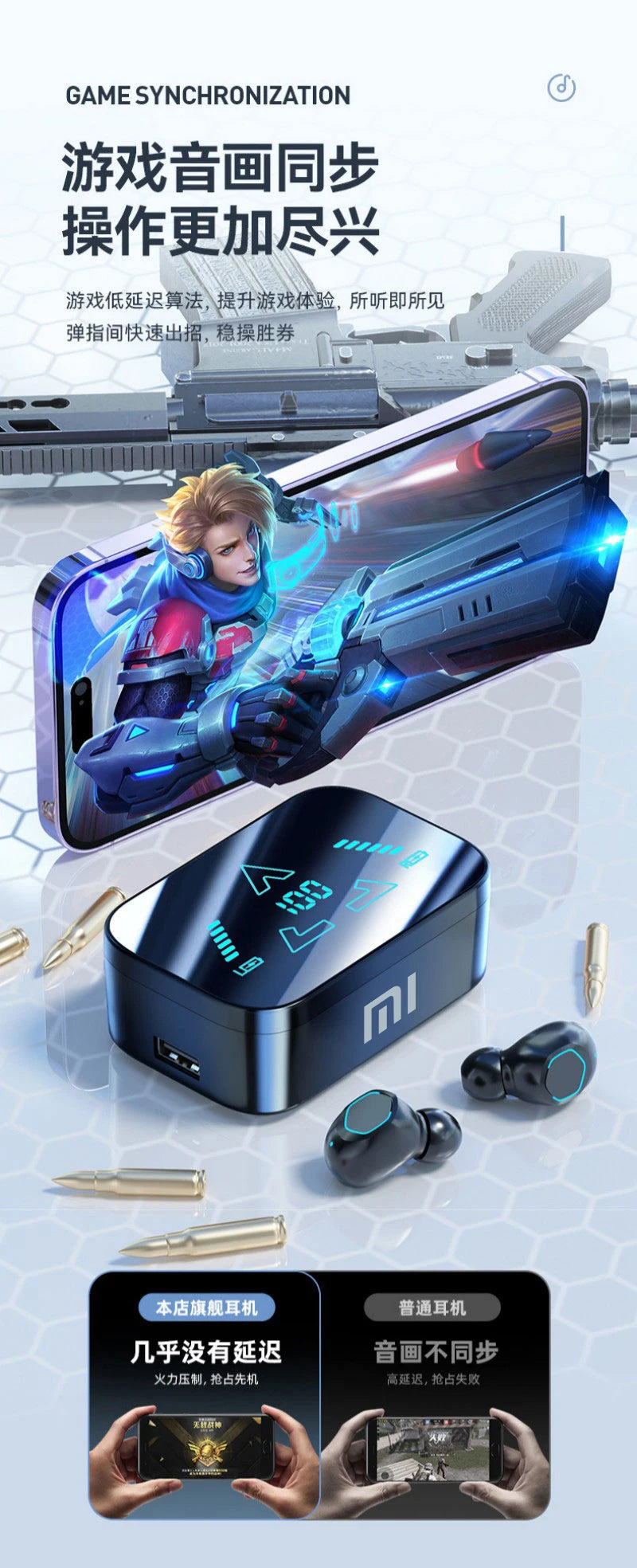 Xiaomi M48 écouteurs sans fil Bluetooth