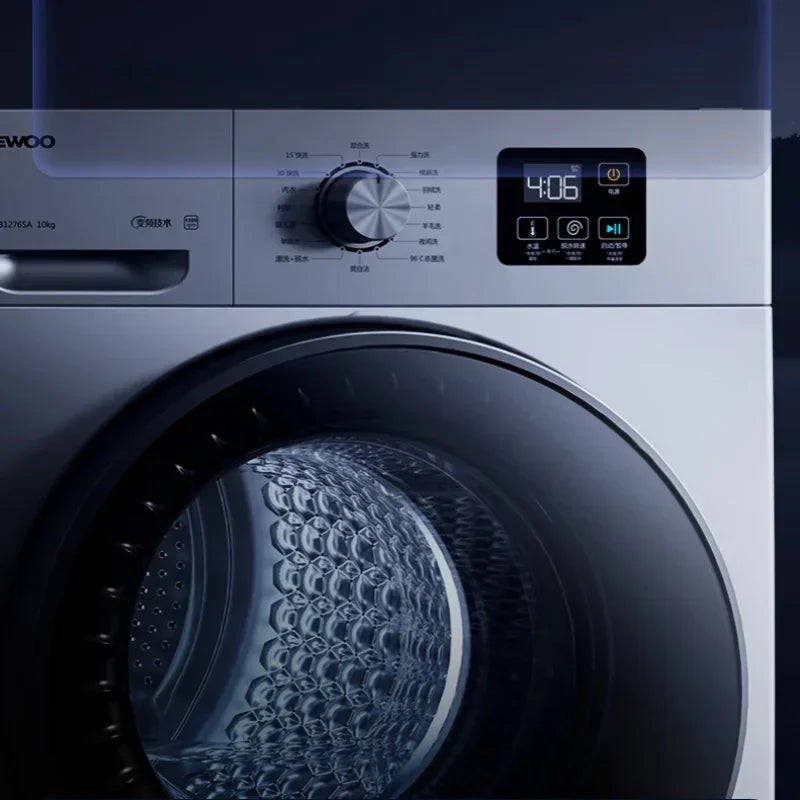 DAEWOO-Machine à laver autoportante Lavadora, Lavage bouillant, Stérilisation, Charge frontale, Haute température, 10kg, 96 ℃, 220V