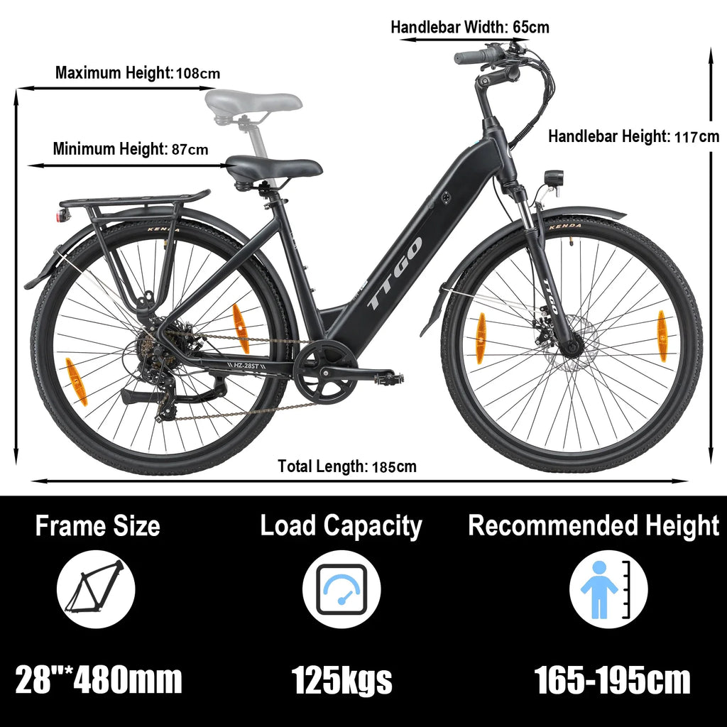 Vélo électrique TTGO  28 pouces