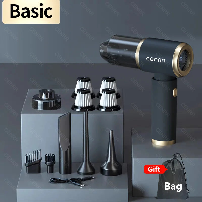 Aspirateur de Voiture Sans Fil Multifonction CENRR