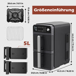 Air Fryer 2 Compartiments 10L