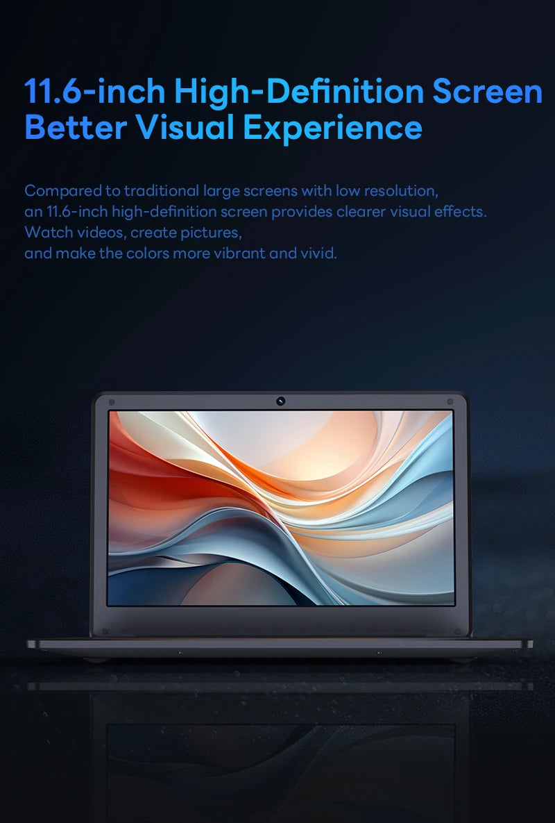 BYONE-Mini ordinateur portable Intel N4000