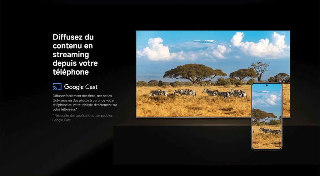 Xiaomi France |  Xiaomi TV A Pro 50 2026, Écran QLED 4K