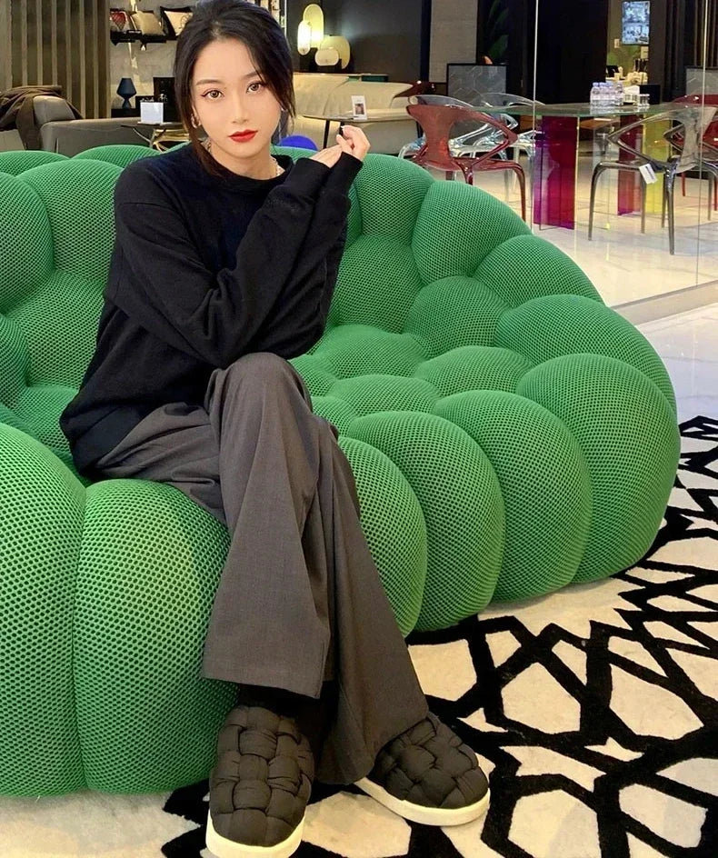 Canapé à bulles art moderne, chaise longue de réception pour salon