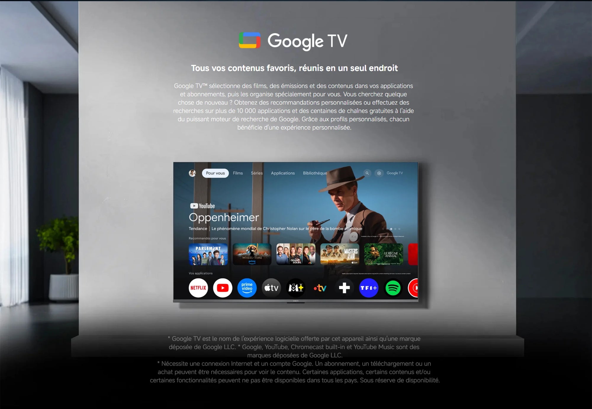 Xiaomi France |  Xiaomi TV A Pro 50 2026, Écran QLED 4K