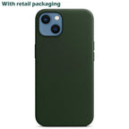 Étui magnétique en cuir d'origine Apple Magsafe pour  iPhone