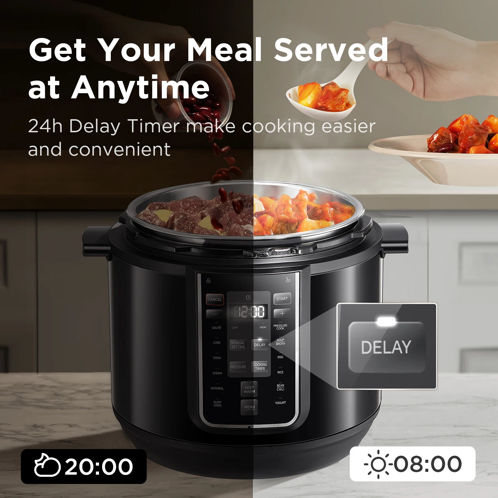 Midea 9-in-1 Rapid Electric Pressure Cooker