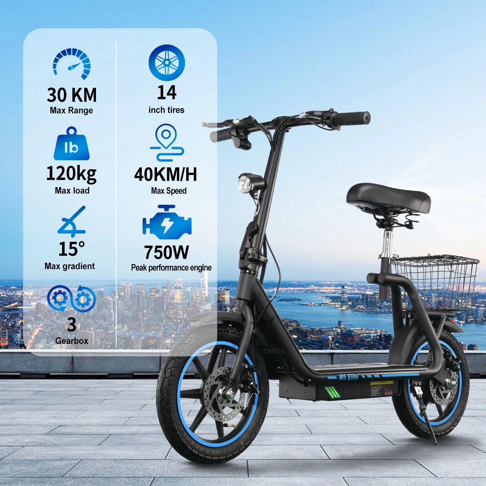 Twofish M5 Elite Electric Bike