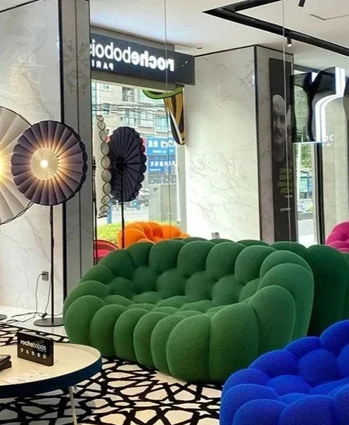 Canapé à bulles art moderne, chaise longue de réception pour salon