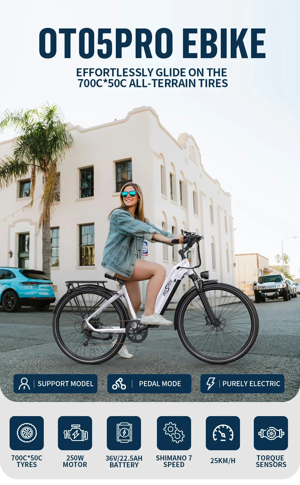 Vélo électrique ONESPORT OT05PRO