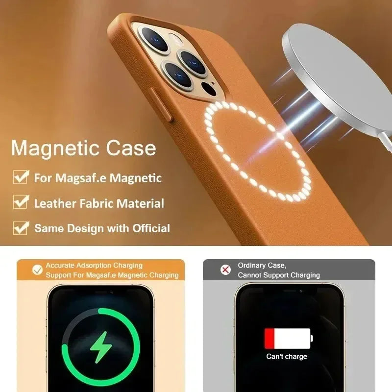 Luxury MagSafe Case for Apple iPhone