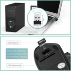 Souris Verticale Ergonomique Sans Fil