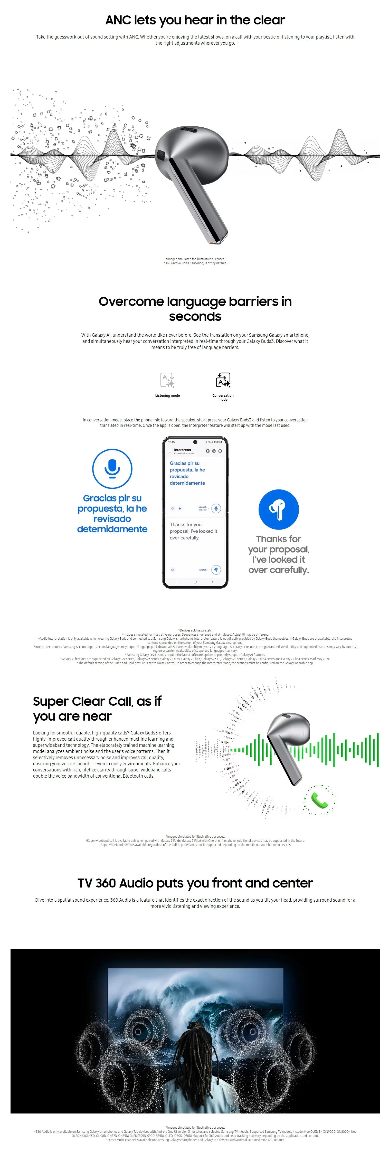 Original Samsung Galaxy Buds3