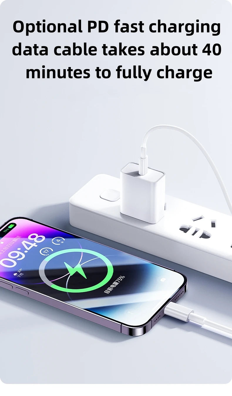 Câble USB C de charge rapide pour Apple