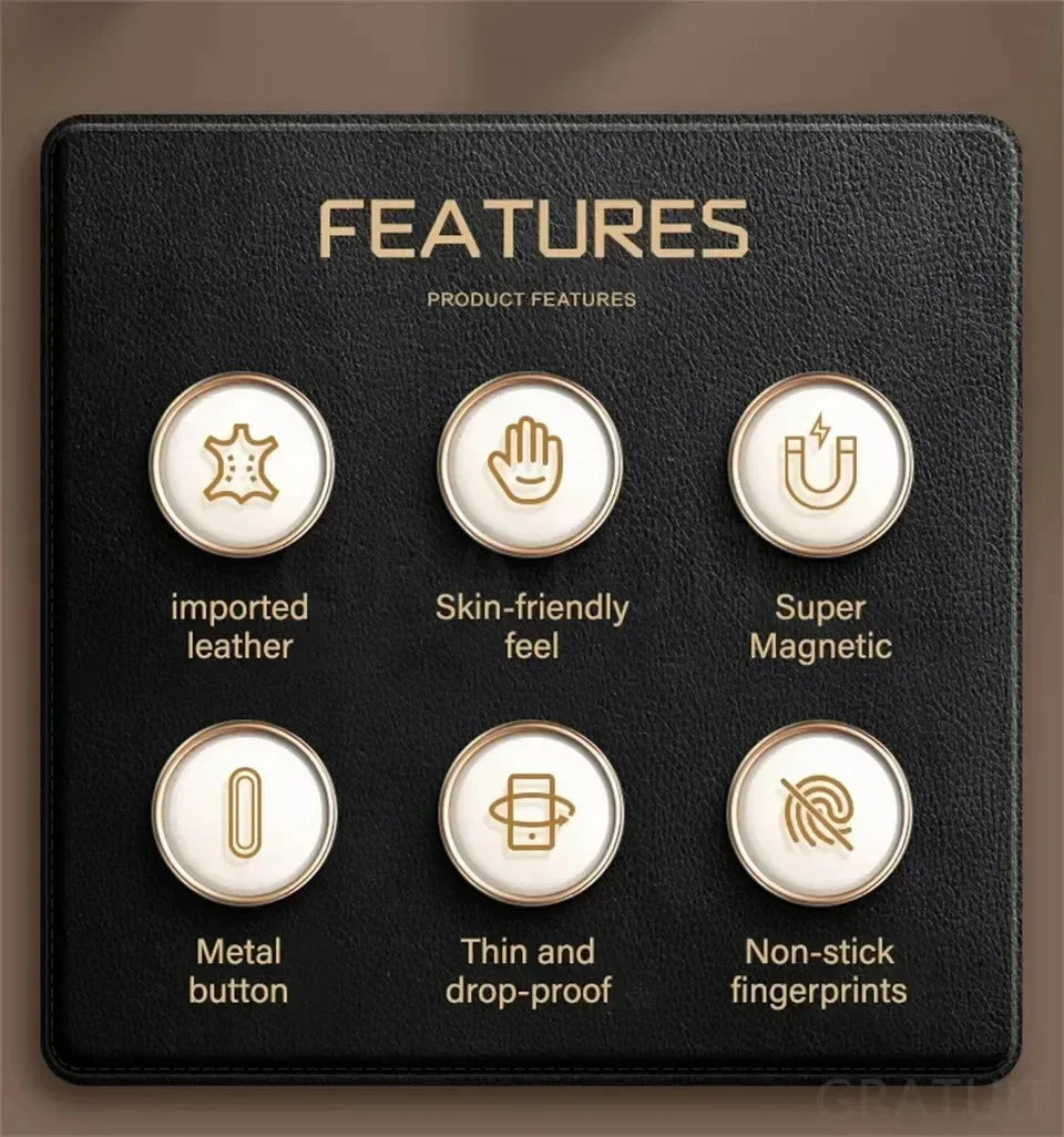 Étui MagSafe de luxe pour Apple iPhone