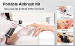 Aérographe Professionnel avec Compresseur Portable