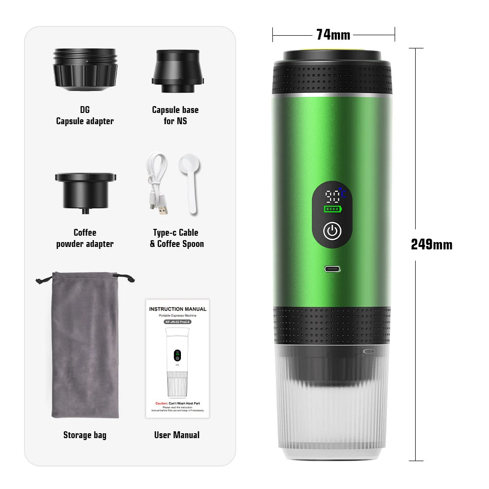 Machine à café expresso portable sans fil