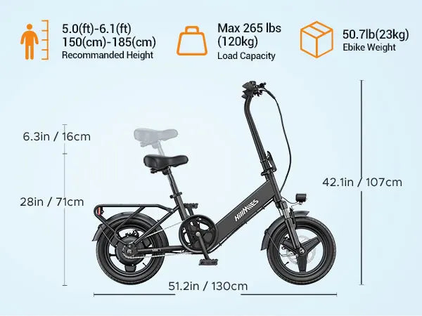 Vélo électrique HillMiles Mile 1