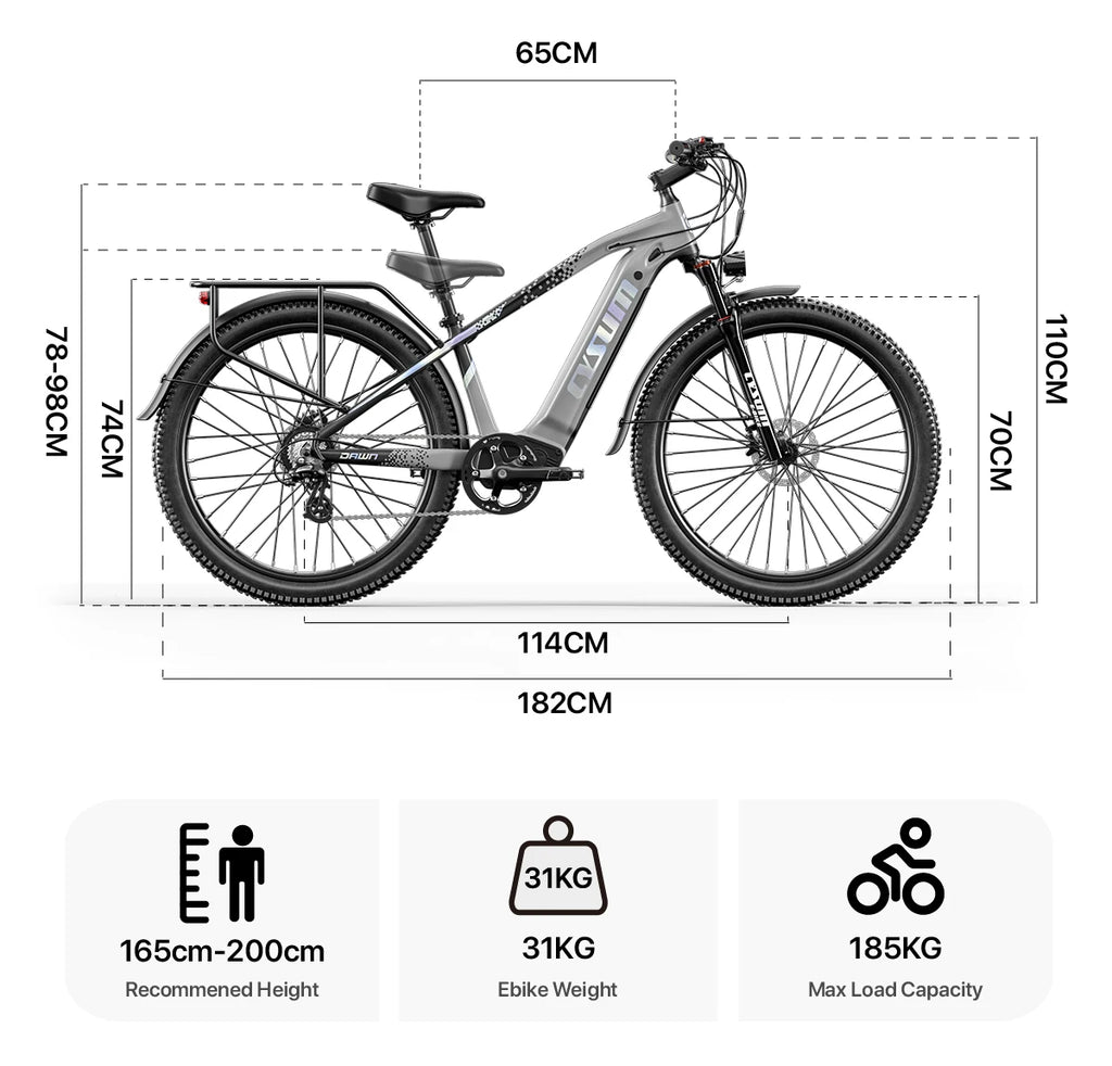 EBike CYSUM Speedy 27.5 pouces