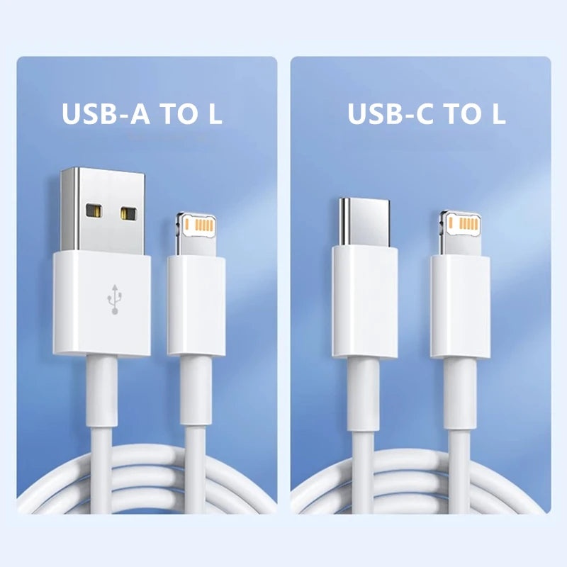 Fast charging cable for iPhone