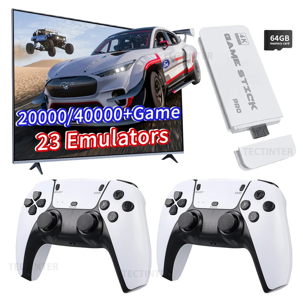 Console de jeu vidéo avec manette sans fil