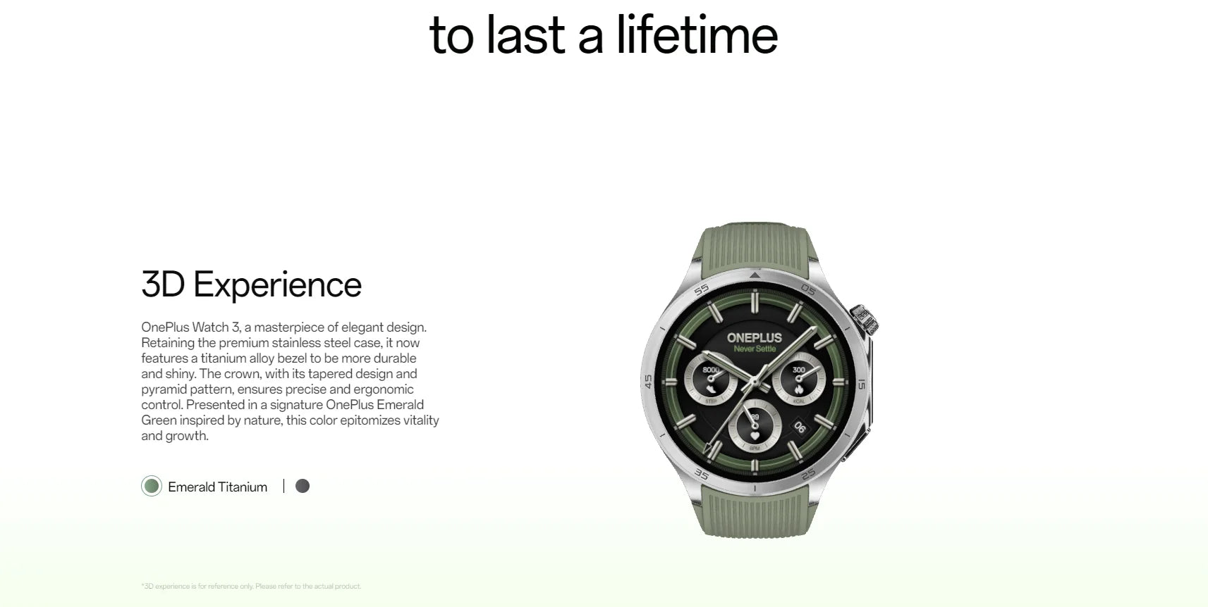 Montre intelligente OnePlus Watch 3