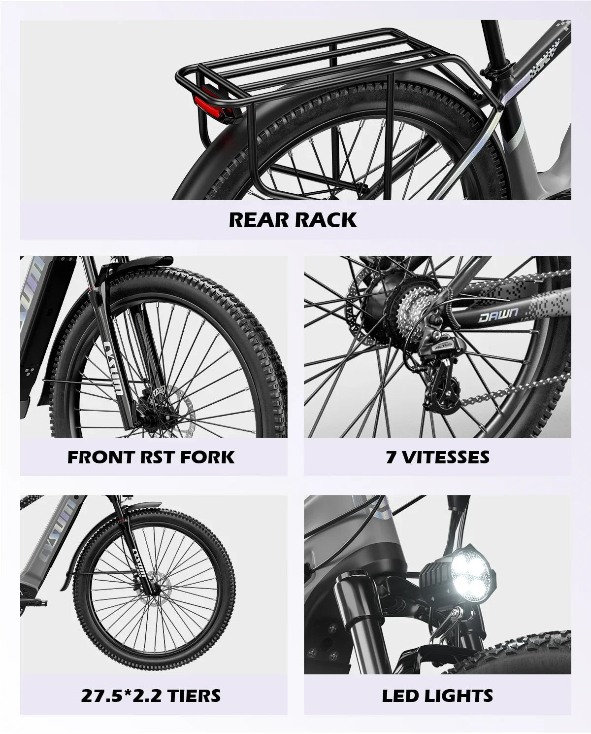 EBike CYSUM Speedy 27.5 pouces