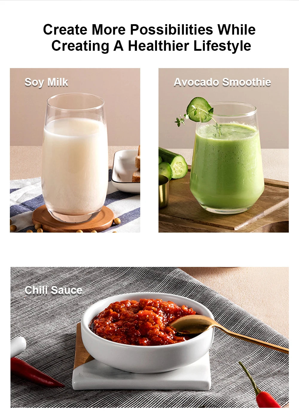 BioloMix-Mélangeur professionnel automatique numérique sans BPA