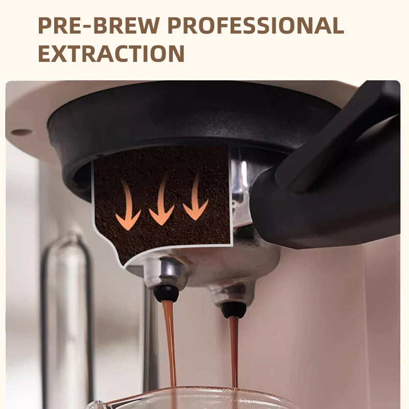 Cafetière expresso semi-automatique HiBREW