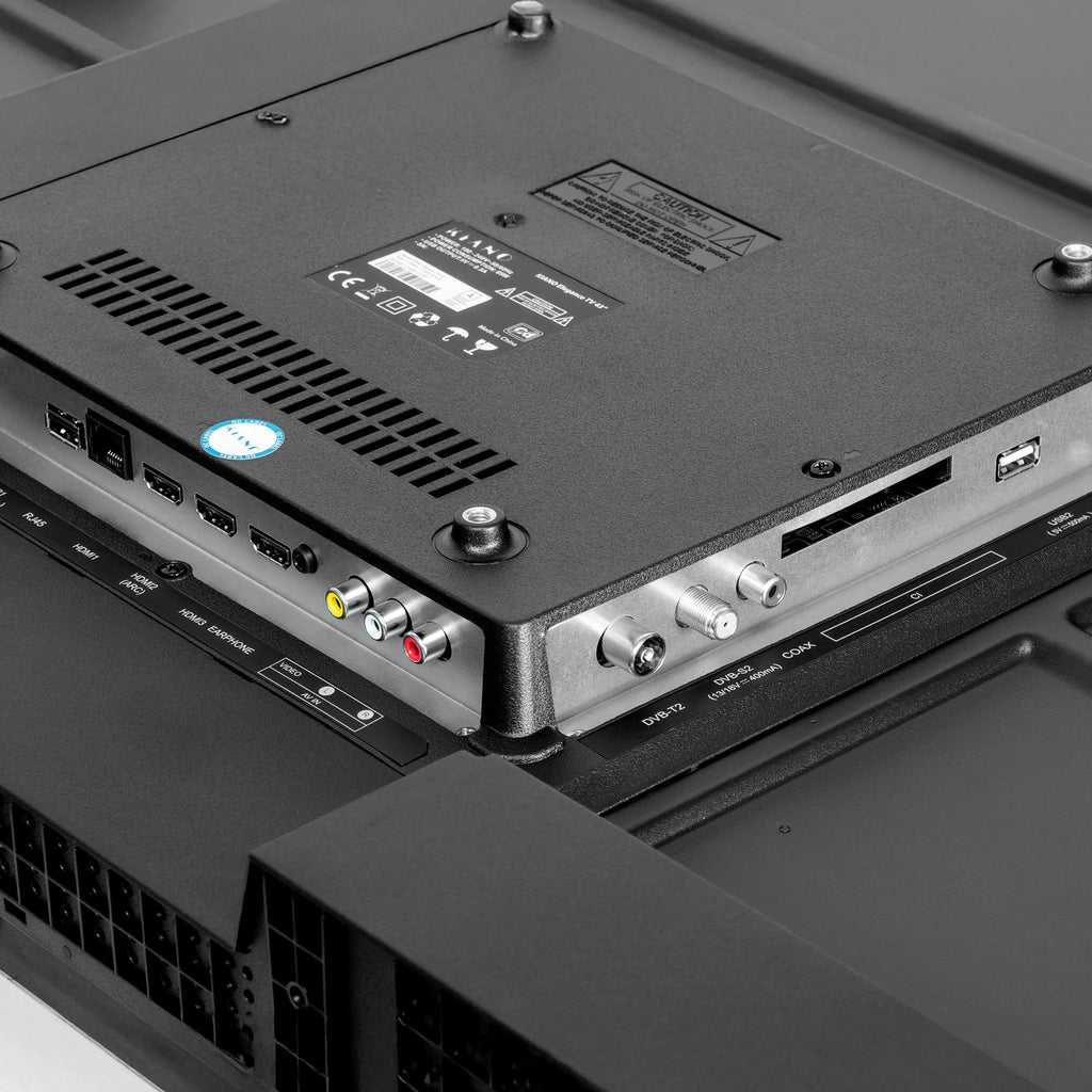 Kiano Elegance TV TV LED 43" 4K Smart Tv UHD Noir PVR WiFi