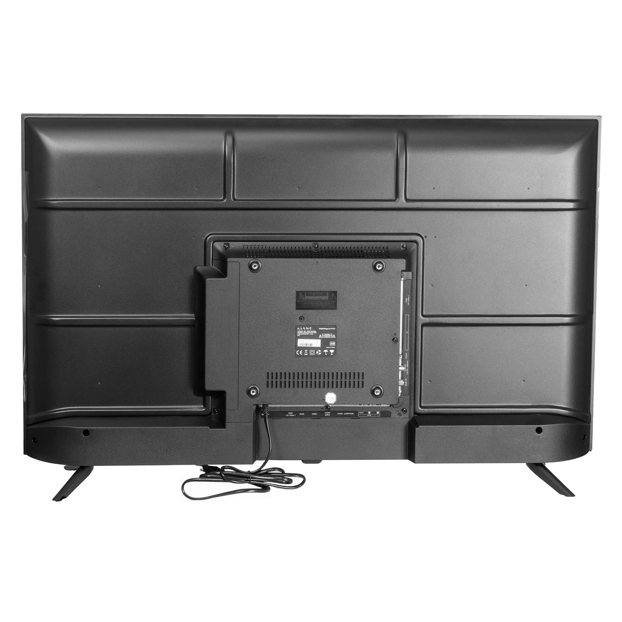 Kiano Elegance TV TV LED 43" 4K Smart Tv UHD Noir PVR WiFi