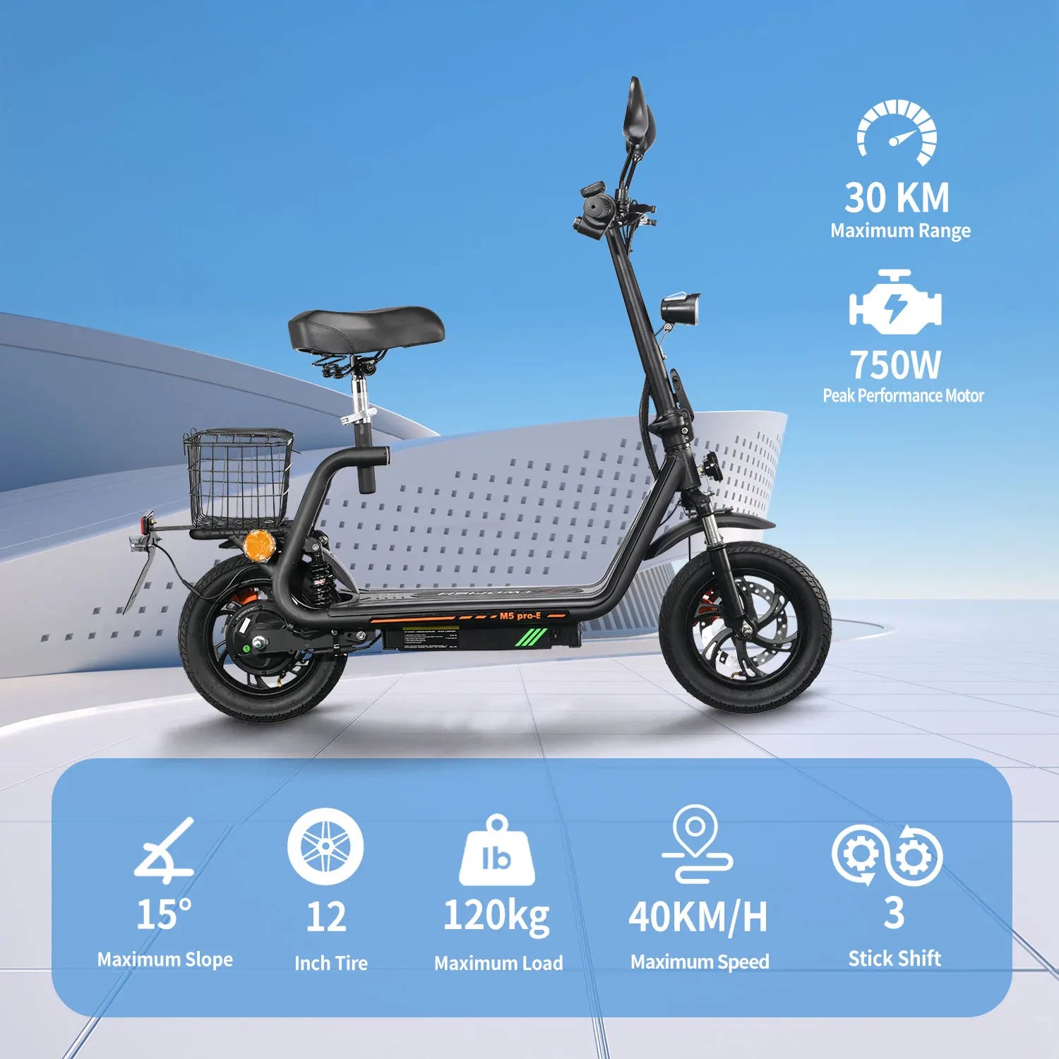 Twofish M5-PRO-E Electric Bike