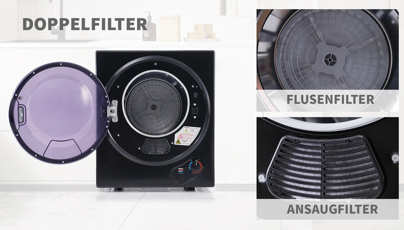 Mini wall-mounted dryer, 2024 kg, 2.5 W