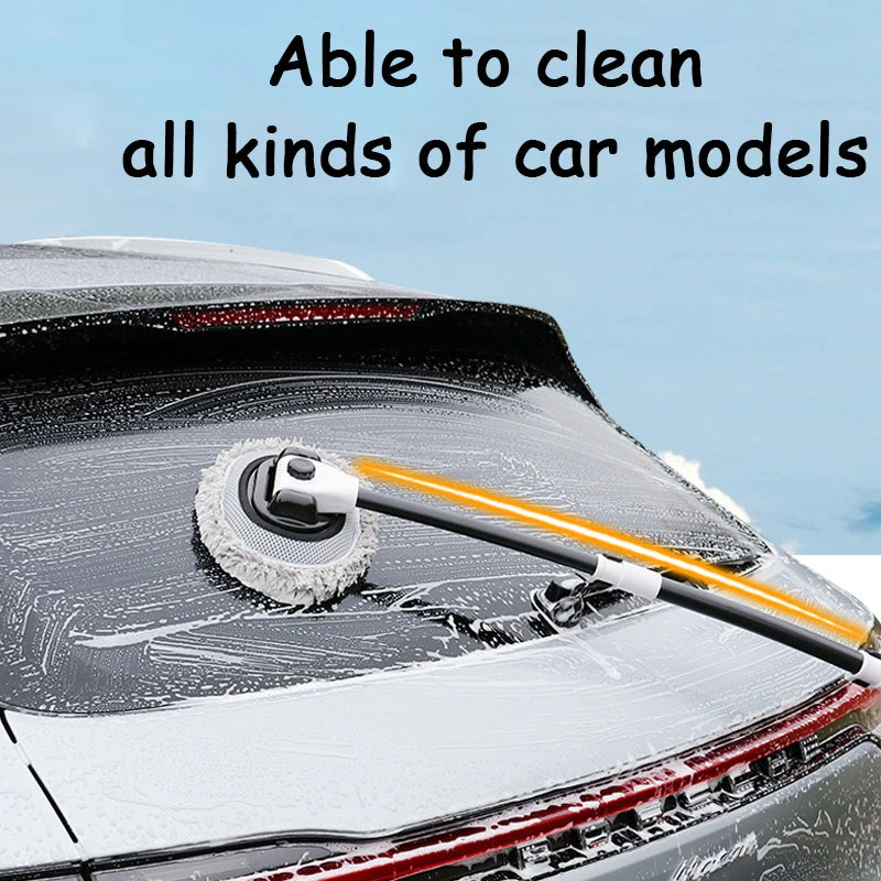 Balai de Lavage Télescopique en Microfibre Chenille