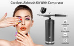Aérographe Professionnel avec Compresseur Portable