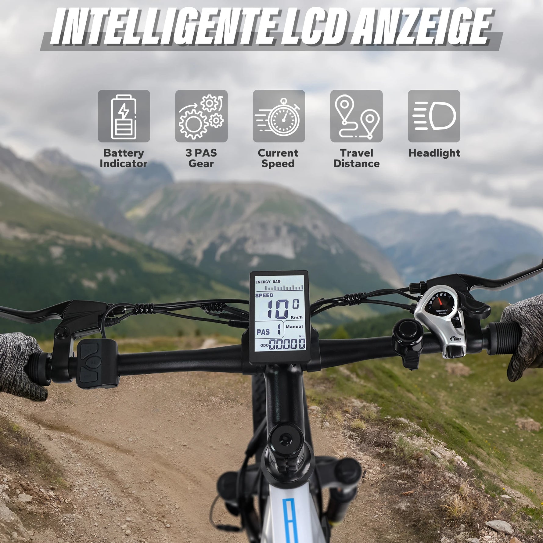 Vélo de montagne électrique VARUN