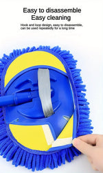 Telescopic Microfiber Car Wash Broom 