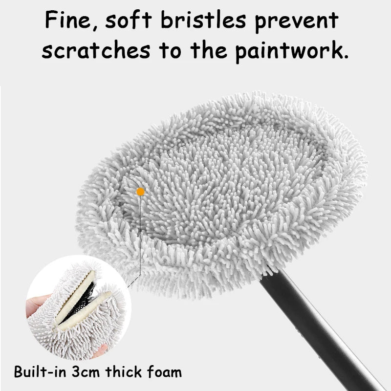 Balai de Lavage Télescopique en Microfibre Chenille