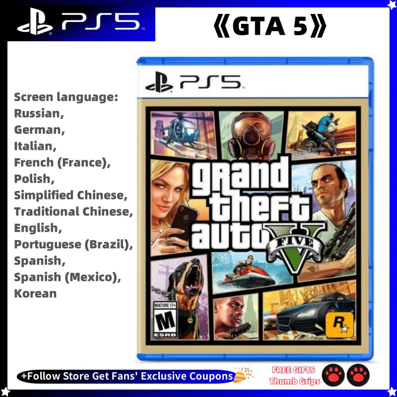 Grand Theft Auto Playstation 5 Game Map